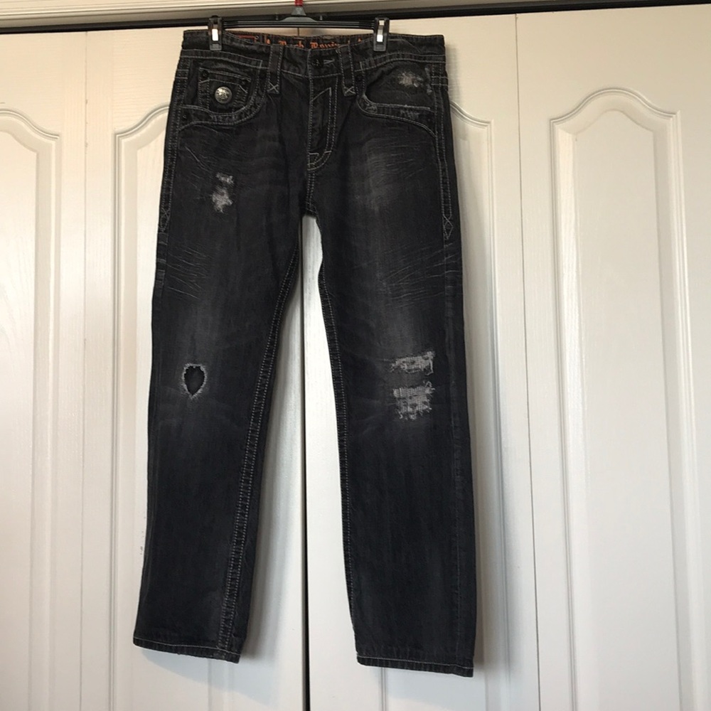 Men’s rock revival jeans